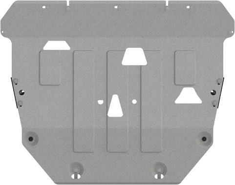 Защита алюминиевая Шериф (4 мм) для картера и КПП Lynk&Co 05 2023-2026. Артикул 62.5446