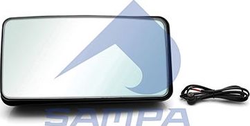 Зеркало боковое Sampa для MAN F2000 1994-2000. Артикул 022.100