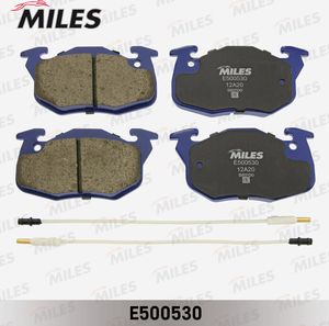 Тормозные колодки Miles (Керамика) передние для Citroen Saxo 1996-2004. Артикул E500530