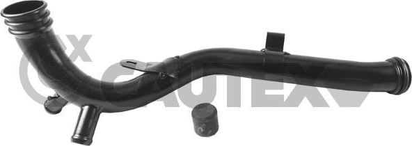 Патрубок радиатора (системы охлаждения) Cautex для Peugeot 407 2004-2005. Артикул 757201