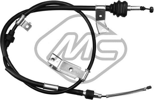 Трос ручника (тросик ручного тормоза) Metalcaucho левый для Honda CR-V I 1995-2002. Артикул 81963