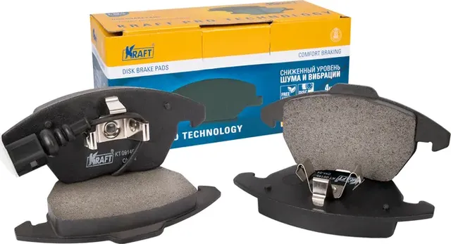 Колодки тормозные VAG OCTAVIA/POLO 01- 1.4/1.6/1.8 перед. (Kraft). Артикул KT091462