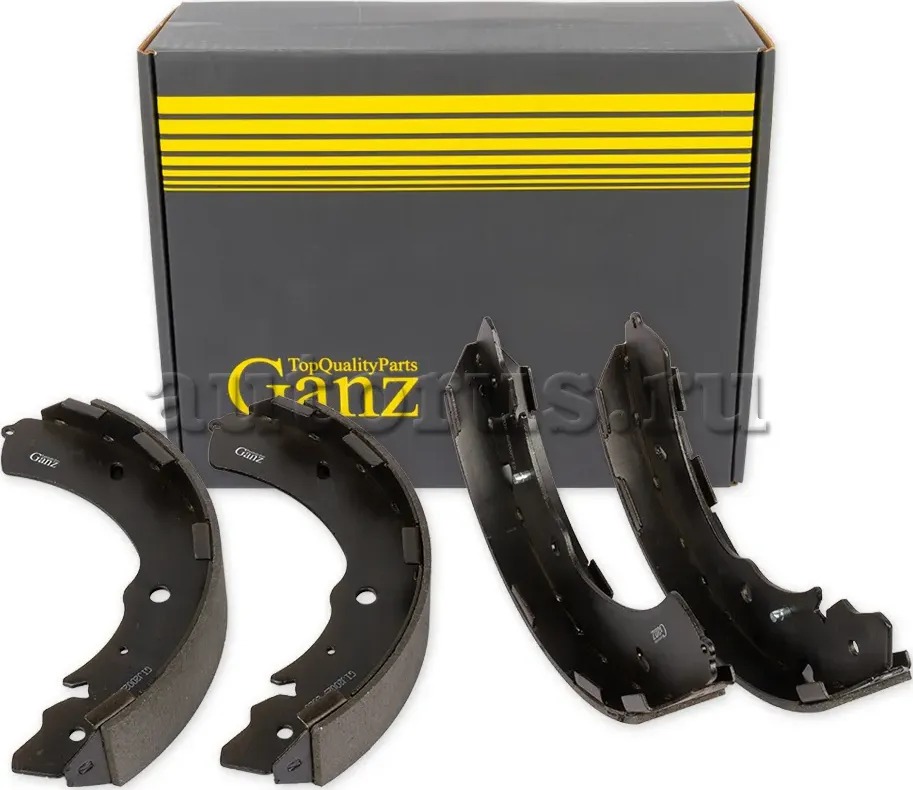 Колодки барабанные (Ganz). Артикул GIJ20029