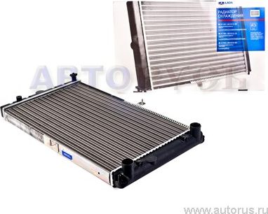 Радиатор охлаждения двигателя Lada. Артикул 21120130101210