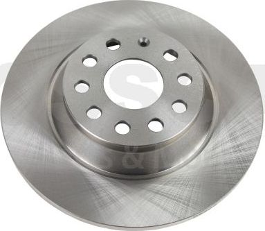 Тормозной диск OSSCA для Audi Q3 I (8U) 2011-2018. Артикул 70676