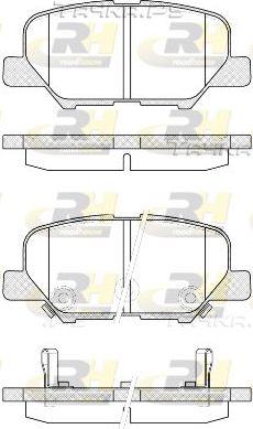 Тормозные колодки RoadHouse задние для Mazda 6 III (GJ) 2012-2026. Артикул 21536.02