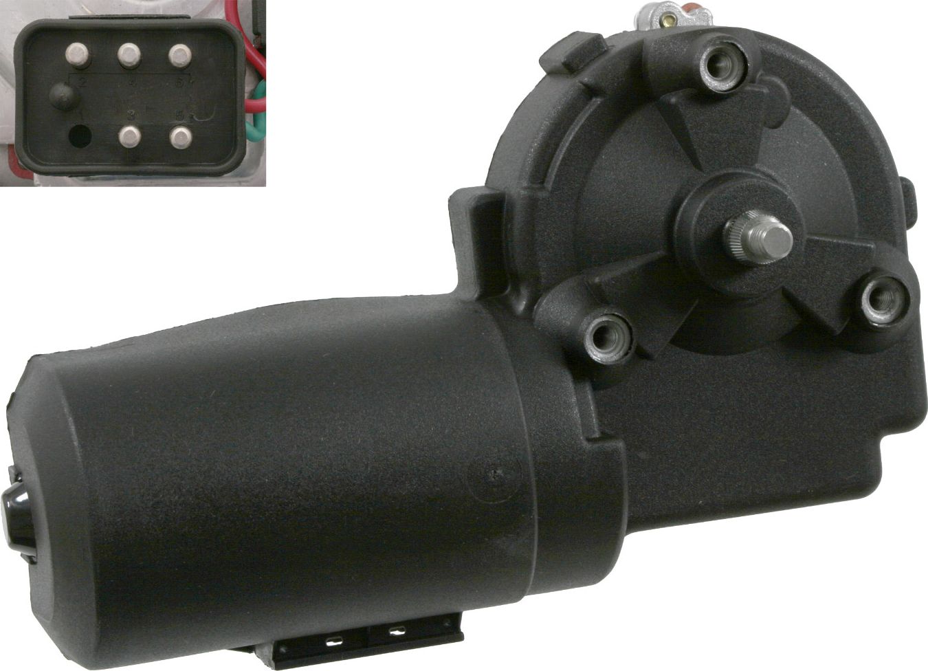 Мотор стеклоочистителя (моторчик дворников) SWAG. Артикул 10 91 8859