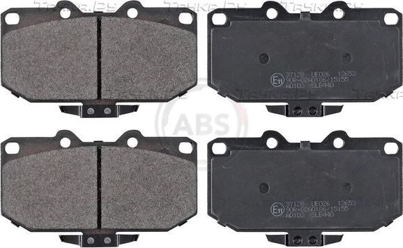 Тормозные колодки ABS передние для Nissan 200SX S14 1993-1999. Артикул 37128