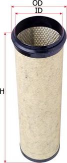 Воздушный фильтр Sakura. Артикул A-5311