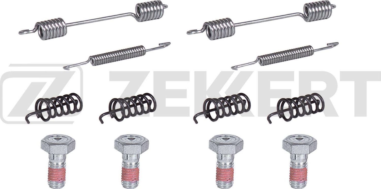 Комплект установочный задн. торм. колодок MB 190 (W201) 82-  124 (S124) 89-  A-Class (W168) 97- Zekkert. Артикул BR-3351