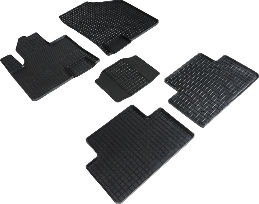 Коврики резиновые Seintex с узором сетка для салона Jaс S7 2020-2026. Артикул 96180