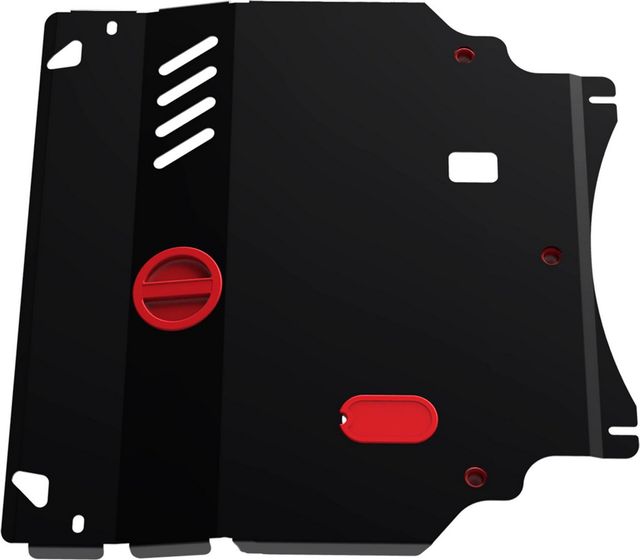 Защита АвтоБРОНЯ для картера и КПП Mazda Demio II DY 2002-2007. Артикул 111.03809.1