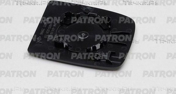 Зеркальное стекло бокового зеркала Patron правое для Fiat Scudo II 2007-2016. Артикул PMG0538G06
