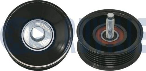 Направляющий (ведущий) ролик приводного поликлинового ремня Ruville для Jaguar F-Pace 2017-2026. Артикул 542909