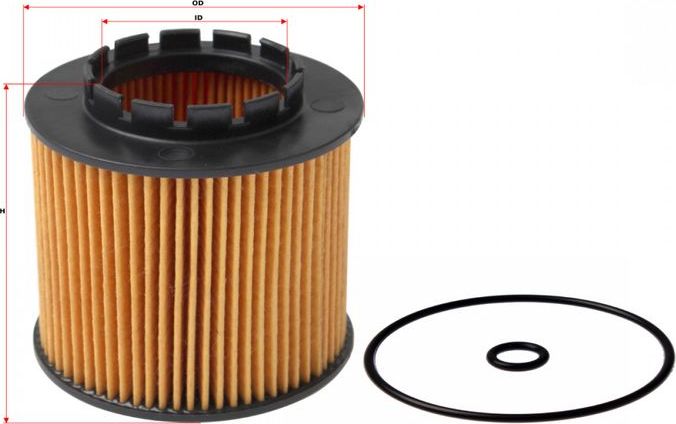 Масляный фильтр Sakura для Geely Coolray I 2020-2026. Артикул EO-24160