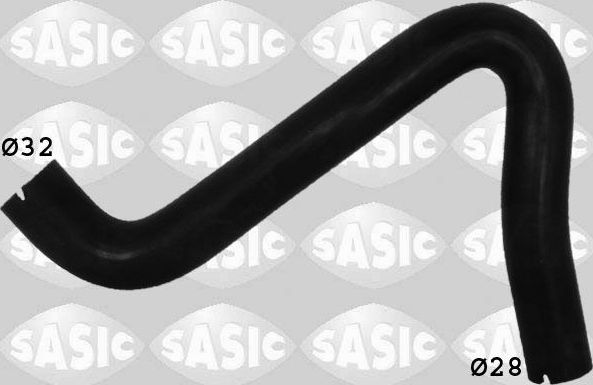 Патрубок радиатора (системы охлаждения) Sasic. Артикул 3406071