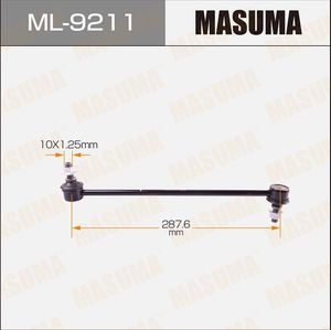 Стойка (тяга) стабилизатора Masuma передняя правая/левая для Mazda CX-5 I 2012-2017. Артикул ML-9211