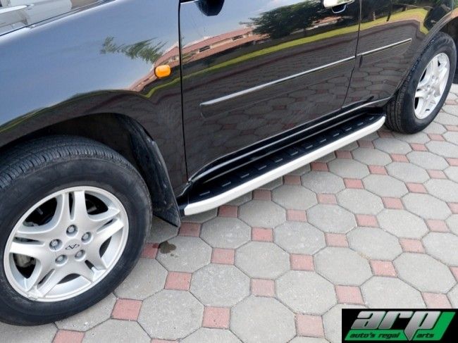 Пороги алюминиевые ARP Newstar для Skoda Yeti 2009-2018. Артикул NS0015010