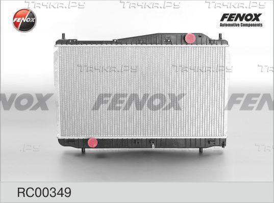 Радиатор охлаждения двигателя Fenox. Артикул RC00349
