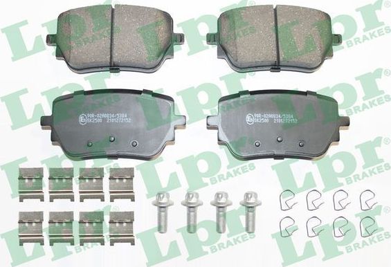 Тормозные колодки LPR. Артикул 05P2152K
