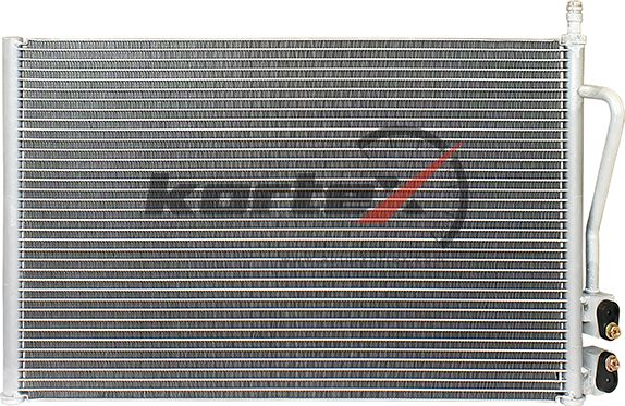 Радиатор кондиционера (Kortex). Артикул KRD2020