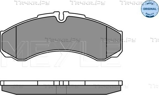 Тормозные колодки Meyle Original. Артикул 025 291 2117