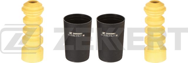 Комплект отбойников и пыльников амортизаторов (стоек) Zekkert (Полиуретан) задний для Volkswagen Polo III 1994-2001. Артикул SM-3038S