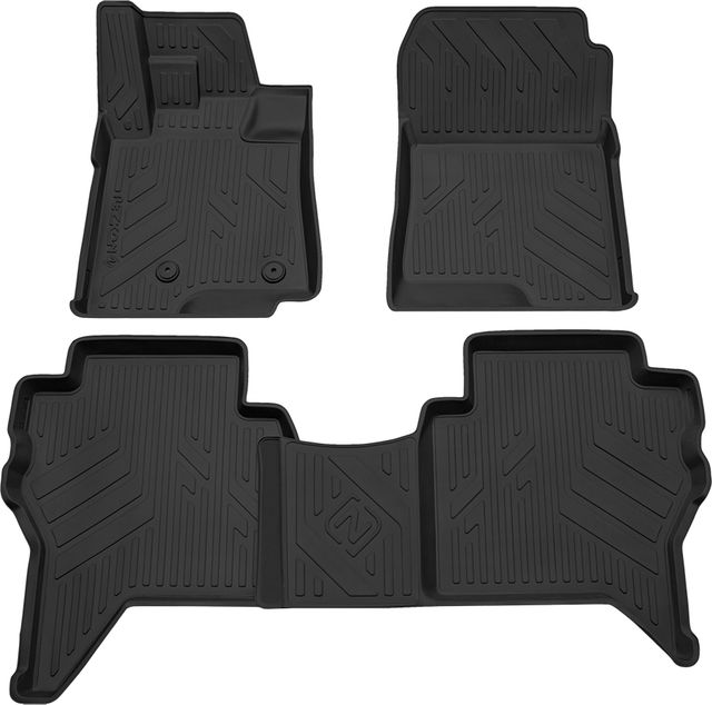 Коврики полиуретановый Rezkon для салона Mitsubishi Pajero IV 2006-2026. Артикул 0524025100