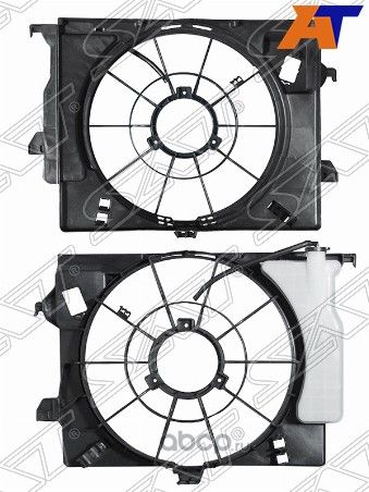 Диффузор радиатора HYUNDAI SOLARIS  KIA RIO III 1 (SAT). Артикул STHNS12000