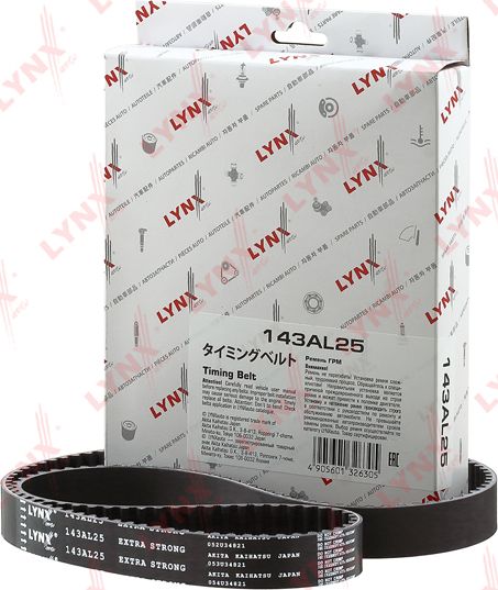 Ремень ГРМ LYNXauto для Lexus GS II 1997-2004. Артикул 143AL25