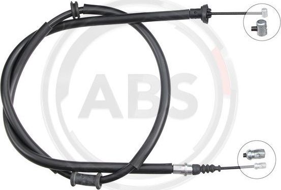 Трос ручника (тросик ручного тормоза) ABS. Артикул K13865