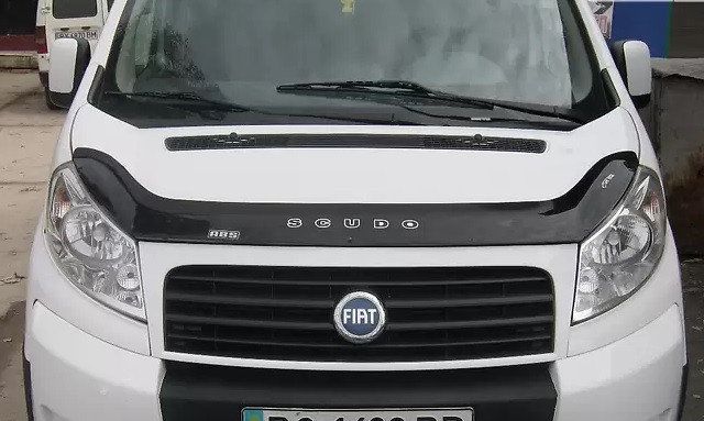 Дефлектор Vip-Tuning для капота Fiat Scudo II 2007-2026. Артикул FT18