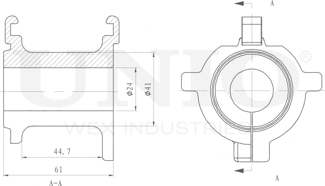 Втулка стабилизатора (Unio). Артикул RMP-10184