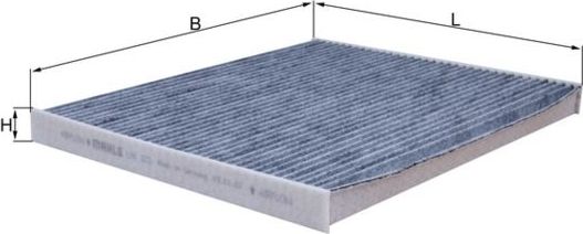 Салонный фильтр Mahle-Knecht. Артикул LAK 373