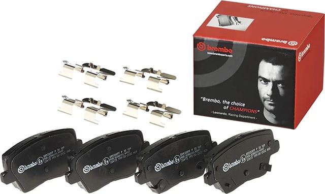 Тормозные колодки Brembo задние для Kia Ceed III 2018-2026. Артикул P 30 109