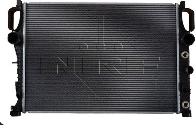 Радиатор охлаждения двигателя NRF (алюминий). Артикул 53423