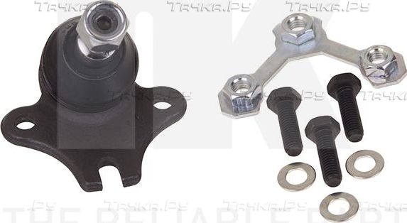 Шаровая опора NK передняя нижняя внешняя для Volkswagen Passat B3 1991-1996. Артикул 5044734