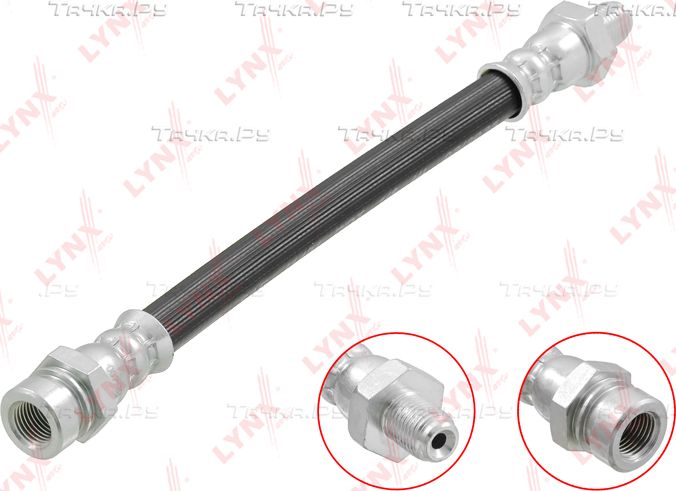Тормозной шланг LYNXauto для Mitsubishi Pajero II 1997-2000. Артикул BL-4004