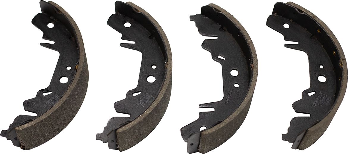 Колодки тормозные задние барабанные (Low Metallic) (Cworks). Артикул C14CR0013