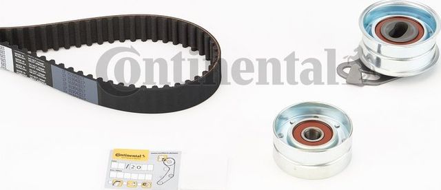 Ремень ГРМ с роликами (комплект) ContiTech для Toyota Lite Ace IV 1992-1994. Артикул CT583K1