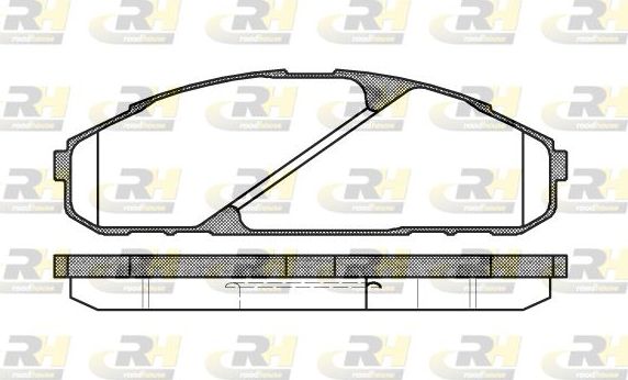 Тормозные колодки RoadHouse. Артикул 2507.00