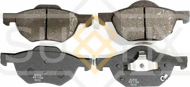 Колодки тормозные передние (Sufix). Артикул SX1159