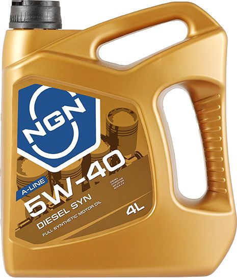Масло моторное 5W-40 CF/SM DIESEL SYN 4L (NGN). Артикул v272085330