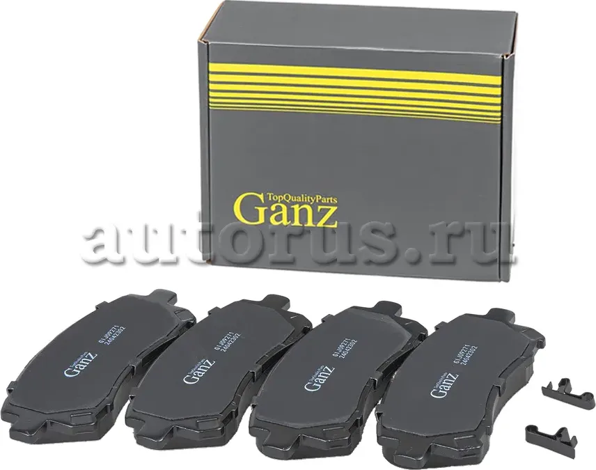 Колодки передние (Ganz). Артикул GIJ09271