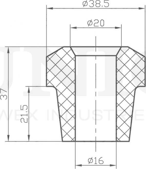 Сайлентблок рычага подвески (Unio). Артикул RMP-20508