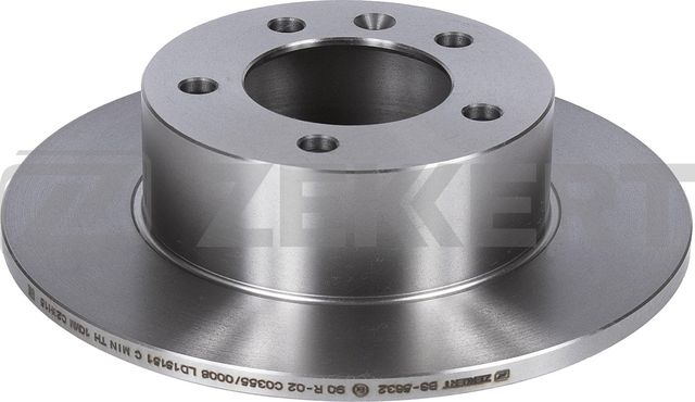 Тормозной диск Zekkert задний для Renault Master III 2010-2026. Артикул BS-5632