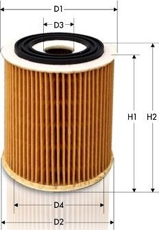 Масляный фильтр  Tecneco Filters. Артикул OL07087E