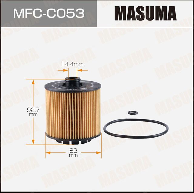 Фильтр масляный картридж (Masuma). Артикул MFCC053
