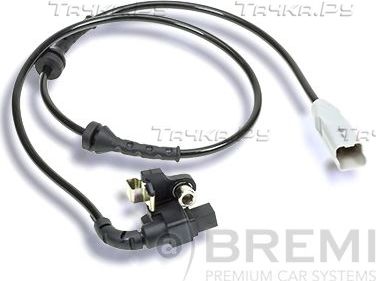 Датчик ABS Bremi задний для Citroen C4 II 2006-2026. Артикул 51121