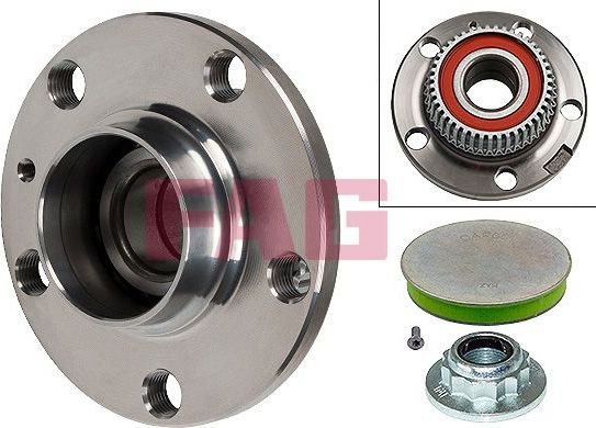 Ступица колеса с интегрированным подшипником Fag. Артикул 713 6102 20